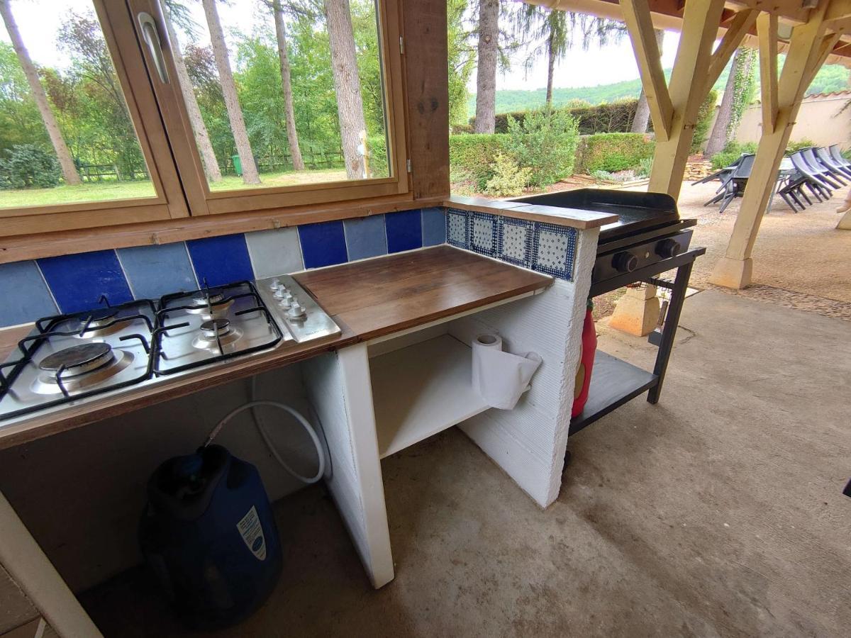 Domaine La Buissiere Duravel "Le Gite" Avec Piscine Couverte Privative Bagian luar foto