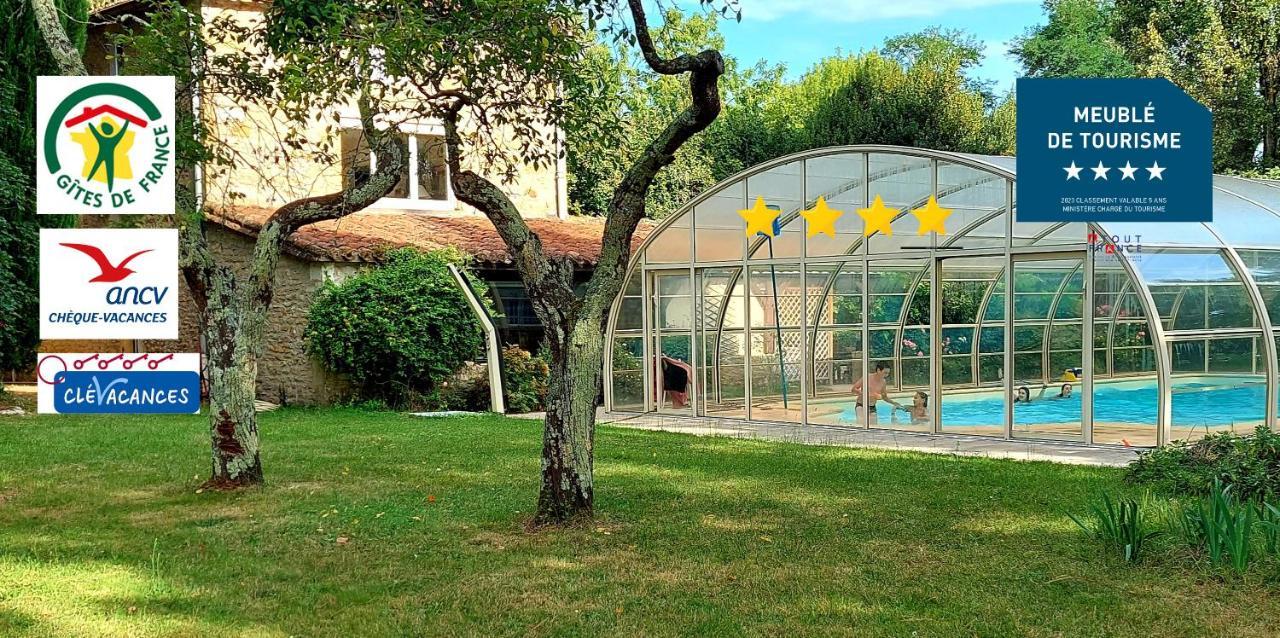 Domaine La Buissiere Duravel "Le Gite" Avec Piscine Couverte Privative Bagian luar foto